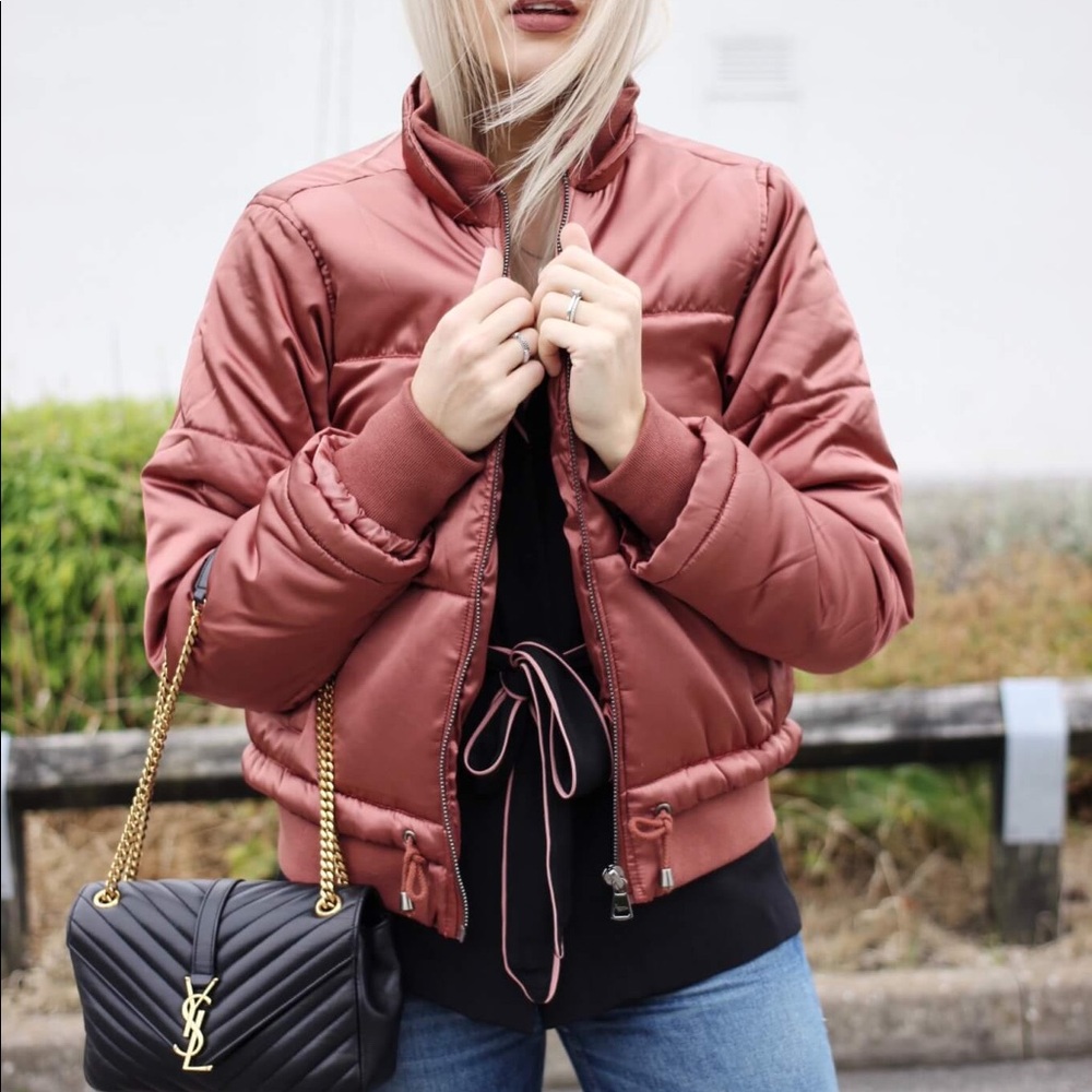 Topshop puffer jacket